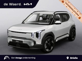 Kia EV2 Plus 42.2kWh 147pk | €3.000,- INRUILVOORDEEL | 4-ZITS | STOEL- EN STUURWIELVERWARMING | CLIMA | ADAPTIVE CRUISE | 18" LM-VELGEN | EXTRA GETINTE RAMEN | LED |