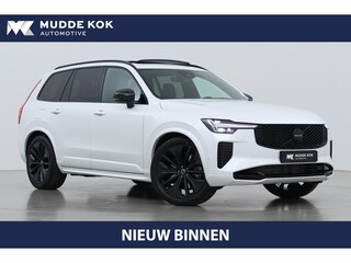 Volvo XC90 T8 Plug-in hybrid Ultra Black Edition | Luchtvering | Trekhaak | Head-Up | 360° Camera | Panoramadak