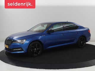 Skoda Superb 1.4 TSI iV Sportline | 360 Camera | Adaptive cruise | Trekhaak | Achterbankverwarming | Canton Sound | Matrix LED | Alcantara | Stoelverwarming | Carplay | Navigatie | PHEV | Plug In