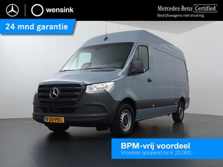 Mercedes-Benz Sprinter 317 CDI L2 H2 Pro | Verwarmde Chauffeursstoel | Bijrijdersbank | Spiegelpakket | Achteruitrijcamera | Airco | Cruisecontrol | Dodehoekassistent | 3500kg AHW | Certified |
