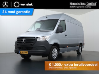 Mercedes-Benz Sprinter 317 CDI L2 H2 Pro | Verwarmde Chauffeursstoel | Bijrijdersbank | Spiegelpakket | Achteruitrijcamera | Airco | Cruisecontrol | Dodehoekassistent | 3500kg AHW | Certified |