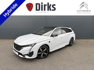 Peugeot 308 SW 180pk Plug-in Hybrid GT (Elektrisch Schuifdak - Elektrische Klep - Leder/Alcantara incl Stoelverwarming/ geheugen - 360gr Camera - Adaptieve Cruise Controle - Parkeersensoren V+A - LED - Keyless Entry)