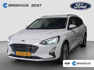 Ford Focus Wagon 1.0 EcoBoost Titanium X Business | Automaat | Trekhaak wegklapbaar | LED-verlichting | Privacy-glass | Camera | 17 inch