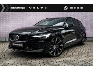Volvo V60 2.0 T6 Plug-in hybrid AWD Ultra Dark | Schuif-/kanteldak | Head Up Display | Donker Glas | Sportstoelen | Power Seats | Harman Kardon |
