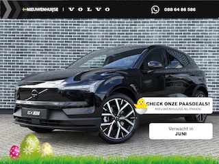 Volvo EX30 P5 Long Range Plus Black Edition Europa 69 kWh | 20" | Adaptieve Cruise Control | Parkeersensoren voor + achter | Stoel & stuurwiel verwarmd | Elektr. verstelbare voorstoelen |  Harman Kardon Audio |