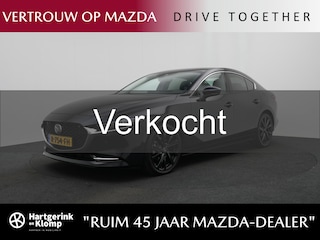 Mazda 3 2.0 e-SkyActiv-X Luxury i-Activesense automaat met Sunroof : dealer onderhouden