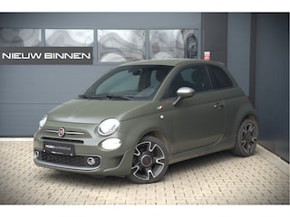 Fiat 500 0.9 TwinAir Turbo Sport | Mat Groen | Apple Carplay | Parkeersensoren | Navigatie | Climate Control | Digitale Tellers | Groot Scherm | Cruise Control | LED