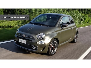 Fiat 500 0.9 TwinAir Turbo Sport | Mat Groen | Apple Carplay | Parkeersensoren | Navigatie | Climate Control | Digitale Tellers | Groot Scherm | Cruise Control | LED