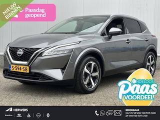 Nissan Qashqai 1.3 MHEV Xtronic N-Connecta / Panoramadak / Trekhaak / Cruise Control / 360 Camera / Climate Control / All Season Banden.