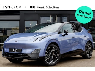 Lynk & Co 02 276PK More | 360 Graden Camera | Harman Kardon | Panoramadak | Elektrisch bedienbare voorstoelen met geheugen | Keyless Entry | Getint glas | Adaptieve Cruise Control | Dodehoekassistent | Sfeerverlichting | Stuurwielverwarming | Stoelverwarming