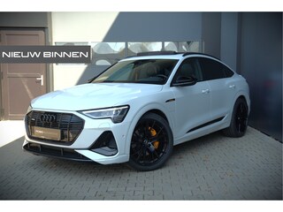 Audi E-tron 55 quattro S edition 95 kWh S-Line | Panoramadak | Bang & Olufsen | Carbon | Stoelverwarming | Camera | Matrix LED | Luchtvering | Memory Seat | Keyless | Elektrisch Verstelbare Stoelen | B&O