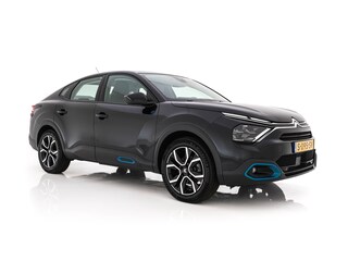 Citroën C4 Ë-C4 X Feel Pack 50 kWh [ 3-Fase-11Kw ] {SOH-91%} (INCL-BTW) *HEATPUMP | FULL-LED | LEATHER-FABRIC | DIGI-COCKPIT | DAB | COMFORTSEATS | CAMERA | ECC | CARPLAY | LANE-ASSIST | PDC | CRUISE | 18''ALU*