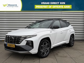 Hyundai Tucson 1.6 T-GDI PHEV N Line 4WD Navigatie | 360 camera | Stoel/stuurwielverwarming | Afneembare Trekhaak | Krell Audio | Elektrisch. klep | Stoelkoeling | All Season banden