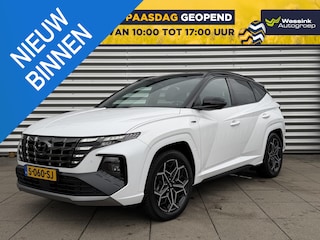 Hyundai Tucson 1.6 T-GDI PHEV N Line 4WD Navigatie | 360 camera | Stoel/stuurwielverwarming | Afneembare Trekhaak | Krell Audio | Elektrisch. klep | Stoelkoeling | All Season banden