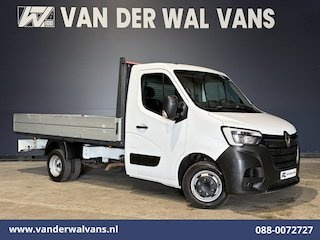 Renault Master 2.0 dCi 131pk Pick Up Open Laadbak Dubbel Lucht Euro6 Airco | Cruisecontrol | LED | Leder Bluetooth telefoonvoorbereiding