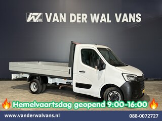 Renault Master 2.0 dCi 131pk Pick Up Open Laadbak Dubbel Lucht Euro6 Airco | Cruisecontrol | LED | Leder Bluetooth telefoonvoorbereiding