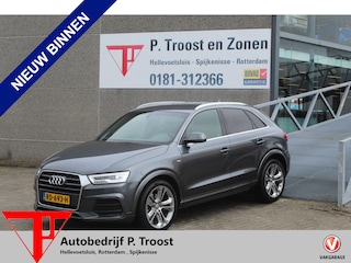 Audi Q3 1.4 TFSI CoD S-Line Automaat/Stoelverwarming/Apple carplay/Bose audio/Achteruitrijcamera/Navi/Climate control/Parkeersensoren/Led verlichting/Elektrische achterklep