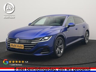 Volkswagen Arteon 1.4 TSI eHybrid R-Line PHEV 218pk Dealer O.H. | Trekhaak Af Fabriek | Adaptive Cruise | Lederen Sportstoelen Memory & Massage | Keyless | Apple Carplay | Stoelverwarming | Navigatie | DAB | Plug In Hybrid |
