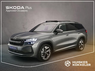 Skoda Kodiaq Sportline Business 1.5 TSI PHEV 204pk DSG Automaat Trekhaak, Panoramadak, Adaptive cruise conrol, Verwarmde voorruit, Elektrische achterklep, Achteruitrijcamera