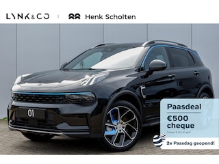 Lynk & Co 01 262PK | 360 graden camera | Zwarte hemel | Panoramadak | Elektrische bestuurdersstoel met geheugen | Stoelverwarming | Actieve bochtverlichting | Adaptieve Cruise Control | Stuurassistent | Lane Assist | Navigatie | Elektrische Achterklep | Keyless Entry | Dodehoekassistent