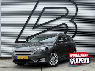 Ford Focus Wagon 1.0 Titanium 2e Eigenaar|Navi|Clima|Cruise|PDC V+A|Trekhaak|N.A.P|Nieuwe APK bij Aflevering