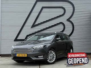 Ford Focus Wagon 1.0 Titanium 2e Eigenaar|Navi|Clima|Cruise|PDC V+A|Trekhaak|N.A.P|Nieuwe APK bij Aflevering