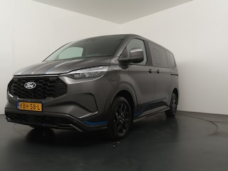 Ford Tourneo Custom Sport 340 2.5 PHEV 233 pk L1 8 persoons | Trekhaak | Winter Pack | Camera | 2x schuifdeur | B&O | Adapt. cruise | LED | 17" | 4 seiz. banden | 1850kg trekgewicht