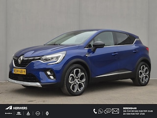 Renault Captur 1.6 E-Tech plug-in hybrid 160 techno Automaat / Dealer onderhouden / Apple Carplay Android Auto / Navigatie / Keyless Entry/Start / Cruise control / Draadloze telefoonlader / Climate control / Parkeersensoren voor en achter /