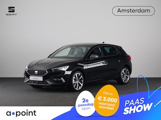 Seat Leon 1.5 TSI e-Hybrid FR Business | Technology Pack | Velgen 'Performance Supreme', 18 inch | Elektr. Trekhaak | Midnight Black Metallic