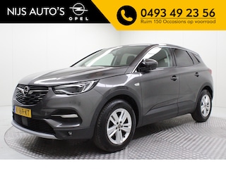 Opel Grandland X 1.2 Turbo Business Elegance | automaat | afn. trekhaak | leder | elektr. achterklep | gekoelde en verwarmde stoelen | dode hoek | carplay | climate | pdc v/a + camera | bluetooth |