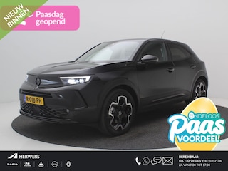 Opel Mokka Ultimate 50-kWh 11kw bl. / SoH 100% / Stuur en Stoelverwarming / Adaptieve Cruise / Trekhaak / Apple Carplay / Dealeronderhouden / 1ste Eigenaar / Navigatie / Apple CarPlay & Android Auto / 3-fase laden / Warmtepomp /
