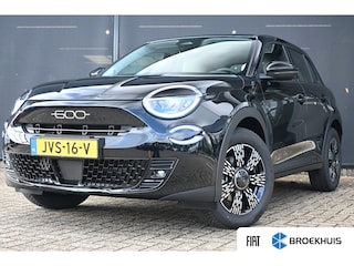 Fiat 600 1.2 Hybrid Icon 145pk DEMO-DEAL! 8 Jaar Garantie! | Allseason | Navigatie by App | Cruise Control | Full-LED | Parkeersensoren | !!