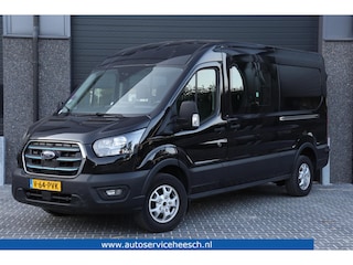 Ford Transit L3H2 68 kWh l DUBBEL CABINE l 2X SCHUIFDEUR l 360 CAMERA l PARKEERHULP