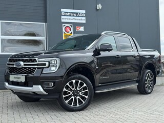 Ford Ranger 3.0 V6 241pk Platinum Double Cab | BPM VRIJ | 2-zits | Trekhaak 3500KG | 360 Cam | Leder geventileerd | Elekt. Rollo