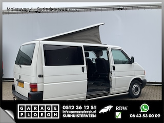 Volkswagen Transporter 2.4D Camper Hefdak, goedkoop rijden