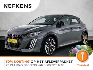 Peugeot 208 GT Hybrid 145pk Automaat | Navigatie | Camera v+a | Climate Control | Adaptieve Cruise Control | Parkeersensoren v+a | Armsteun | Keyless | Full Led koplampen | Dodehoeksensor| Leder/stof sportstoelen | Bluetooth | Draadloze Apple CarPlay / Android Auto | DAB+ radio | Donker getint glas | 17" lichtmetalen velgen |