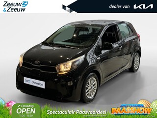 Kia Picanto 1.0i DynamicLine Automaat | 1e Eigenaar | Dealer onderhouden | Apple Carplay/Android Auto | Metallic lak | Fabrieksgarantie t/m 19-04-2028 + 3x 1 jaar* | Lage KM stand | NAP