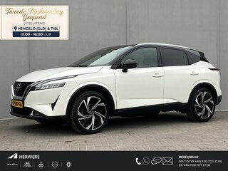 Nissan Qashqai 1.3 MHEV Xtronic Tekna Plus / Panoramadak / Trekhaak (1800 KG) / 360 camera / Apple carplay & Android auto / Stoel-stuur verwarming /