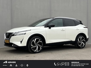 Nissan Qashqai 1.3 MHEV Xtronic Tekna Plus / Panoramadak / Trekhaak (1800 KG) / 360 camera / Apple carplay & Android auto / Stoel-stuur verwarming /