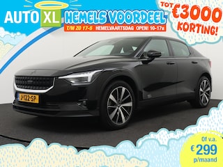 Polestar 2 Long Range Dual Motor Launch ED. 78kWh Pano-dak 19'LMV Memory