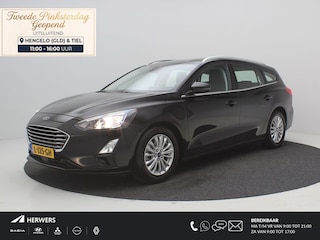 Ford Focus Wagon 1.0 EcoBoost 125PK Titanium Business / Apple Carplay & Android Auto / cruise control / navigatiesysteem full map /  Parkeersensoren voor en achter / Keyless Start / All Season Banden /