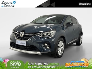 Renault Captur 1.6 E-Tech Hybrid 145 Intens AUTOMAAT AIRCO CAMERA PARKEERSENSOREN CRUISE CONTROLE APPLE CARPLAY ANDROID AUTO HOGE INSTAP ZEER MOOIE AUTO DEALER ONDERHOUDEN