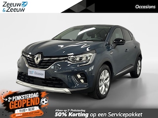Renault Captur 1.6 E-Tech Hybrid 145 Intens AUTOMAAT AIRCO CAMERA PARKEERSENSOREN CRUISE CONTROLE APPLE CARPLAY ANDROID AUTO HOGE INSTAP ZEER MOOIE AUTO DEALER ONDERHOUDEN