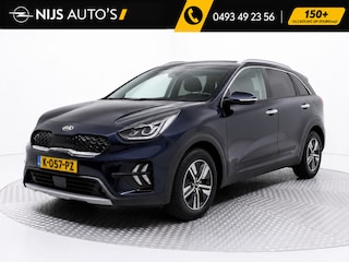 Kia Niro 1.6 GDi DynamicPlusLine | automaat | climate | leder+stoelverwarming | pdc v/a+camera | carplay | navi | keyless | cruise adaptief | dode hoek | electr. inklapbare spiegels