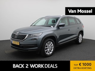 Skoda Kodiaq 1.5 TSI Business Edition | Automaat | Navigatie | Stoel Verwarming | Stuur verwarming | DAB | Camera | Half Leder | Canton Audio | Cruise Control | Lichtmetalen Velgen |