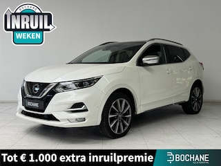 Nissan Qashqai 1.3 DIG-T Tekna + | BOSE-Audiosysteem | 360° Camera | Panoramadak | Leder | Trekhaak
