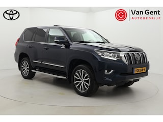 Toyota Land Cruiser 2.8 D-4D-F Executive Window Van | Opendak | Trekhaak | Dodehoek detectie | Navigatie | Leder | Stoelverwarming | Crawl control | 360 camera | Elektrische stoelverstelling met geheugen |  Adaptive cruise