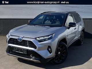Toyota RAV4 2.5 Hybrid AWD Bi-tone edition Stoelverwarming, navigatie Apple CarPlay/Android Auto, elektr. achterklep, draadloze telefoonlader, adaptieve cruise control, keyless!
