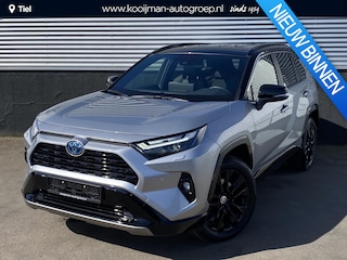 Toyota RAV4 2.5 Hybrid AWD Bi-tone edition Stoelverwarming, navigatie Apple CarPlay/Android Auto, elektr. achterklep, draadloze telefoonlader, adaptieve cruise control, keyless!