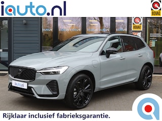 Volvo XC60 2.0 T8 456pk AWD Plus Black Edition Pano/Leder/360/HK/Headup/Elek. sportstoelen+mem/Keyless/Virtual Cockpit/ACC/21"/Trekhaak wegkl.